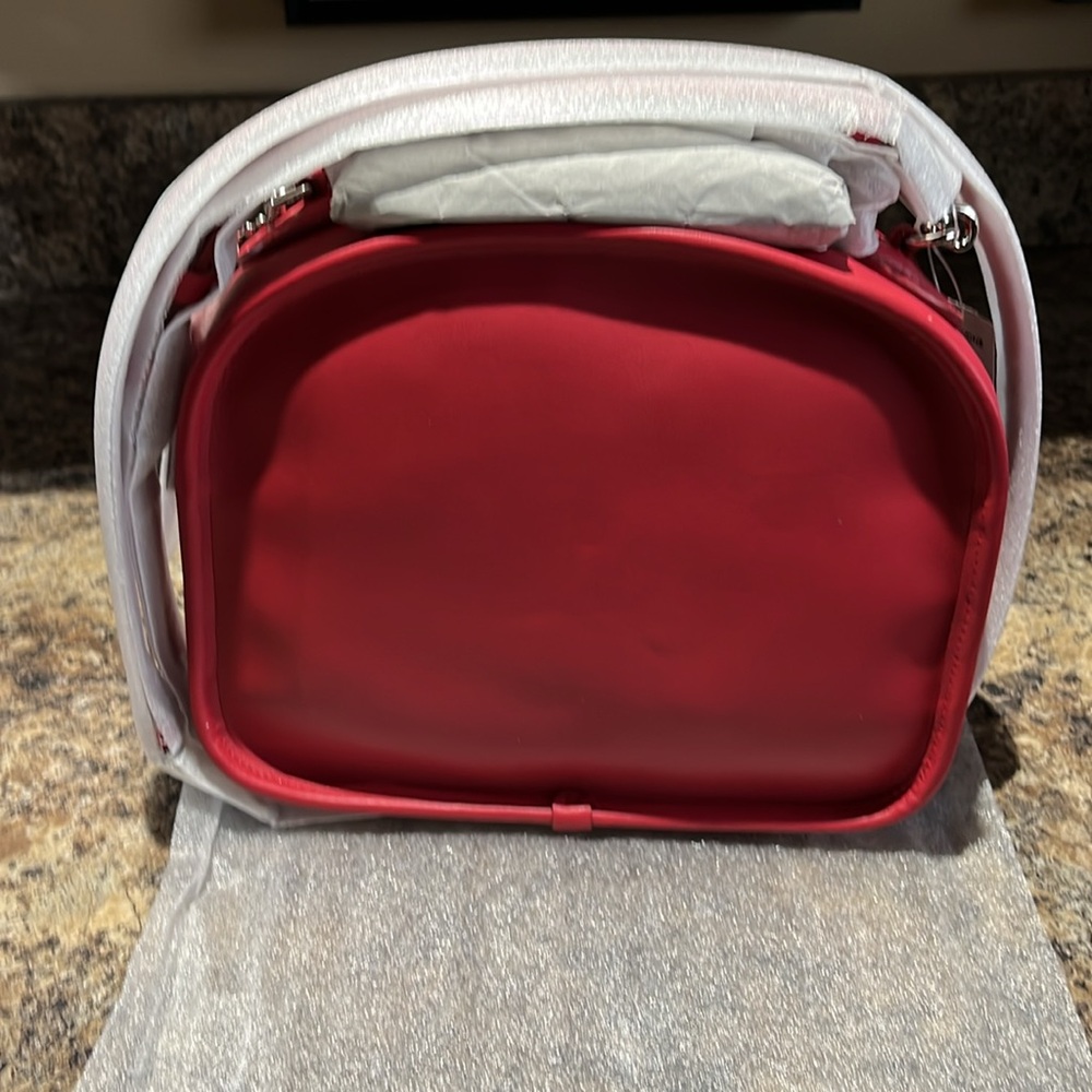 Coach Retro Lunch Pail Crossbody Bag In True Red - Picture 5 of 9